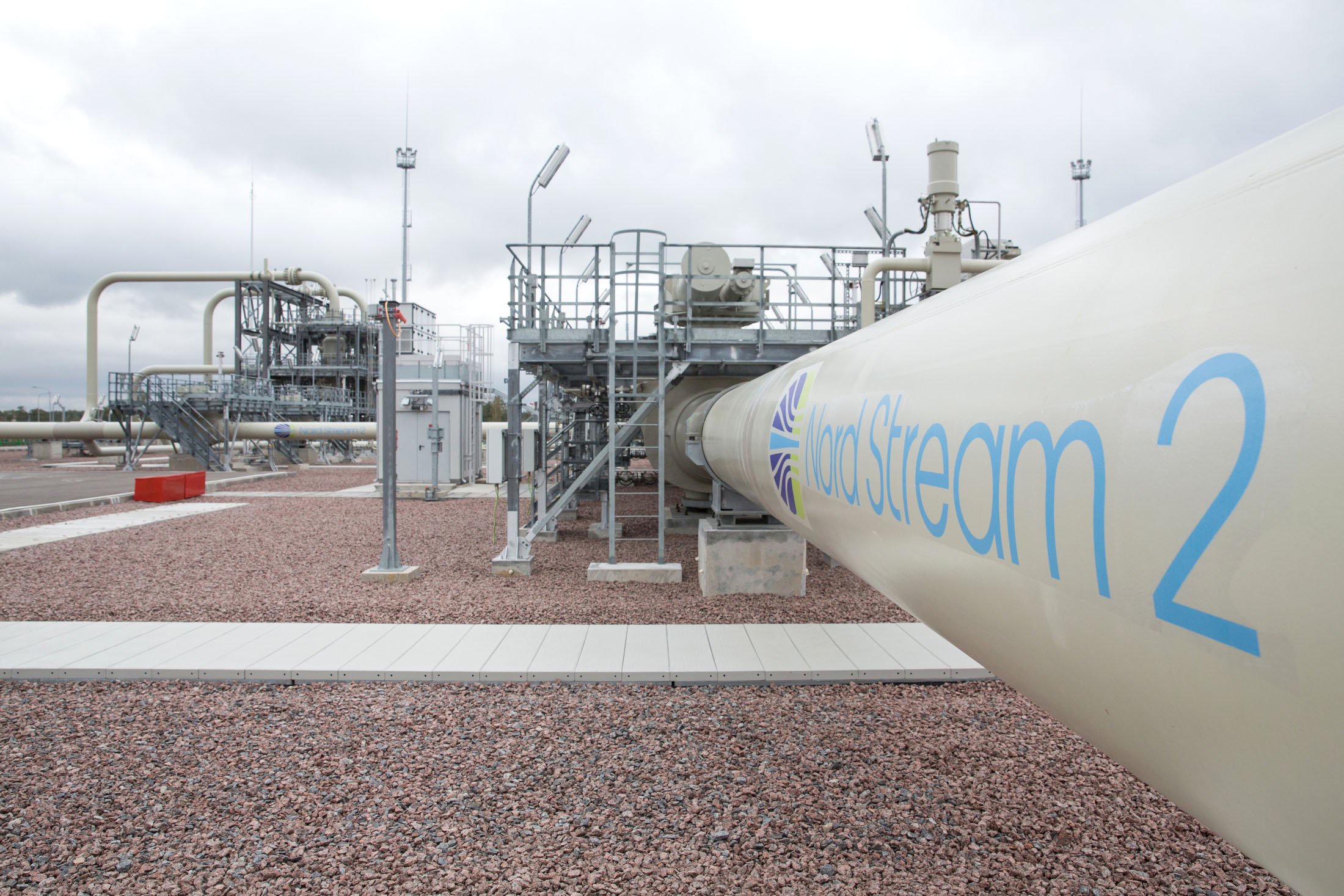 Труба газопровода Nord Stream 2.