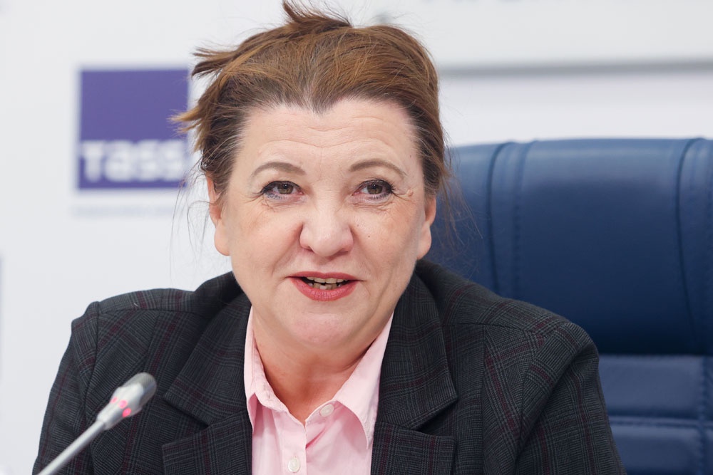 Председатель оргкомитета конкурса, президент Гильдии межэтнической журналистики Маргарита Лянге.