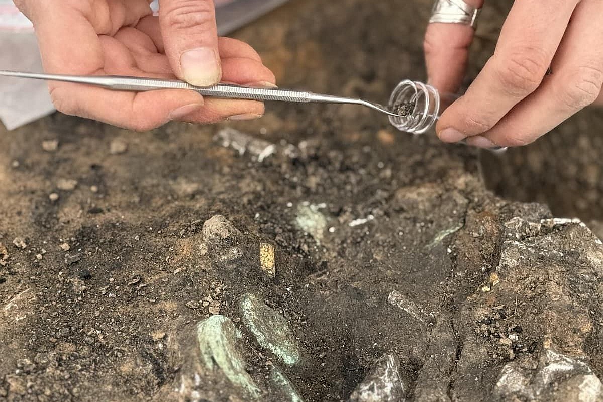 Чтобы ничего не упустить, археологи работали по очень строгой методике.