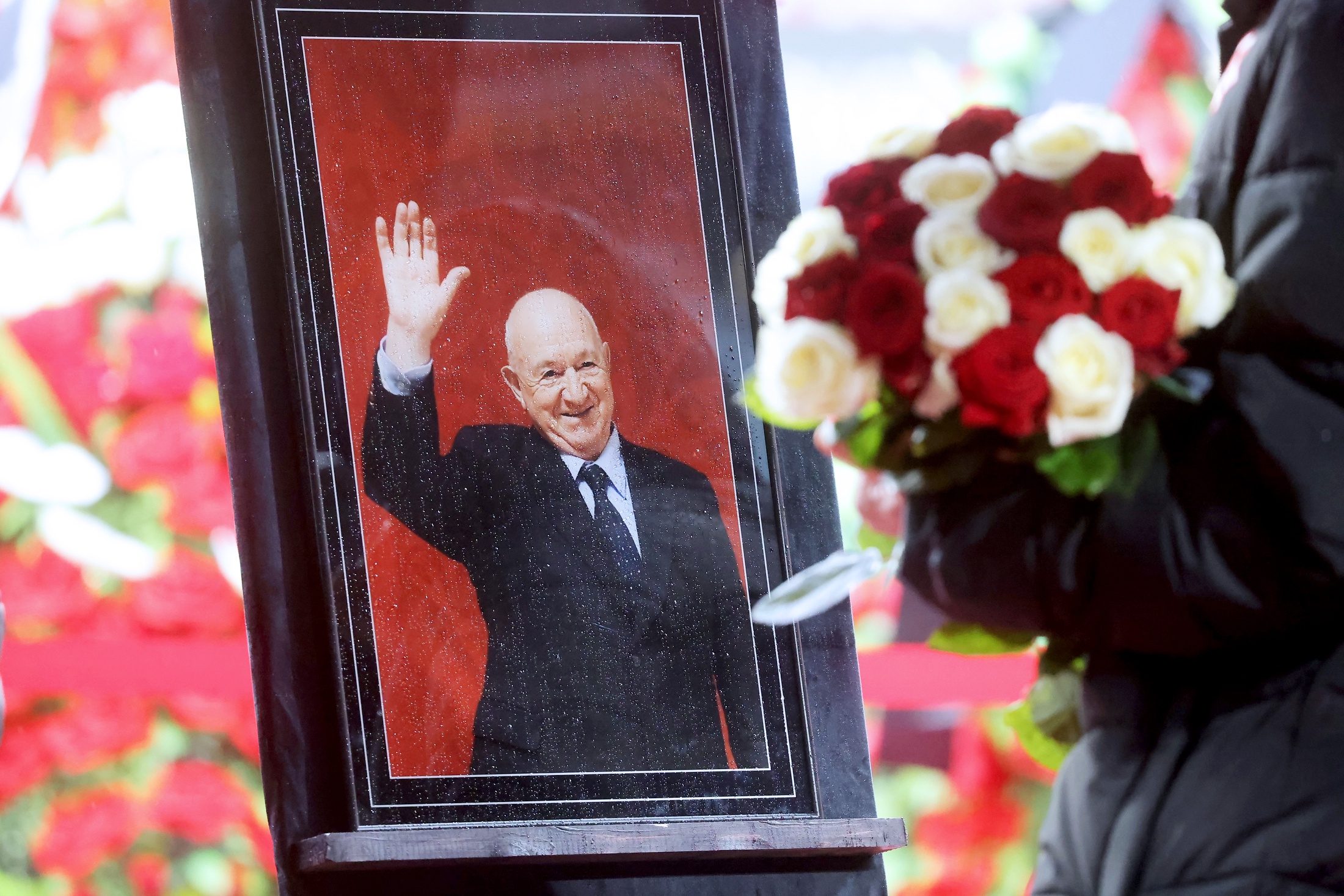 Церемония прощания с Никитой Симоняном прошла на домашнем стадионе московского "Спартака".