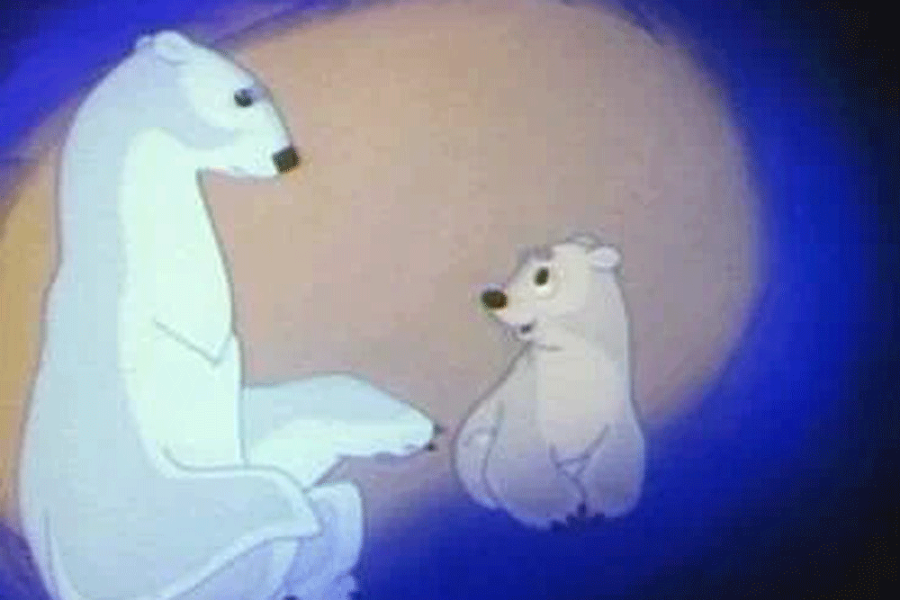 Кадр из мультфильма "Умка".