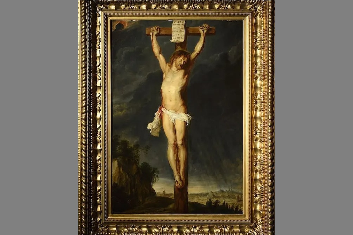Более 400 лет картину Питера Пауля Рубенса "Христос на кресте" считали утерянной.