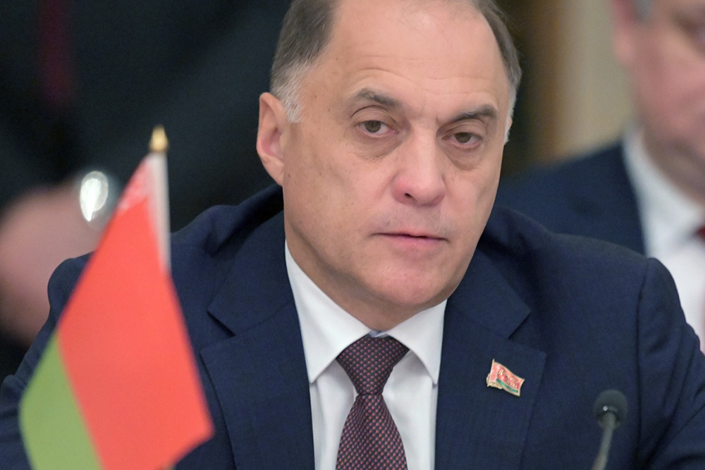 Госсекретарь Совета безопасности РБ Александр Вольфович.