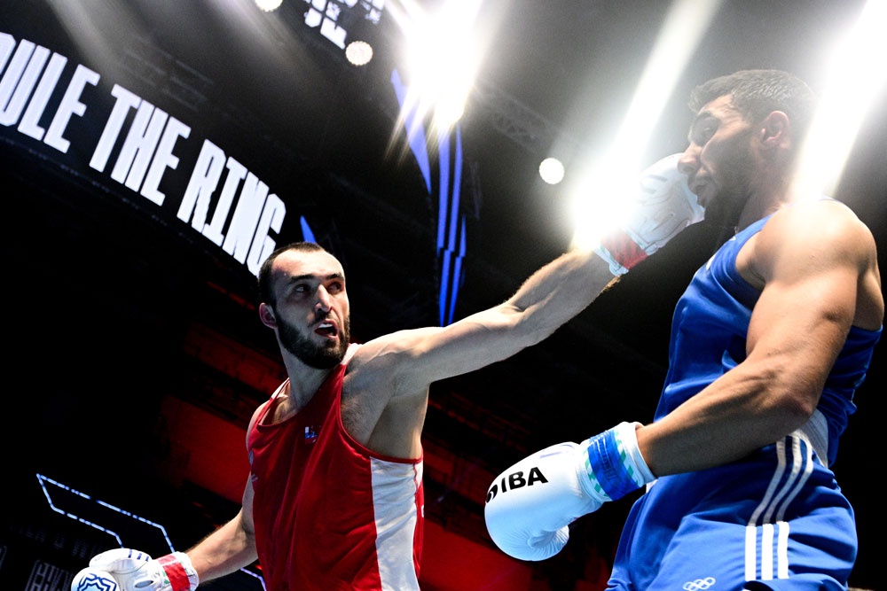 У Муслима Гаджимагомедова уже есть пояс среди профи, но и на любительском ринге он еще не все показал.