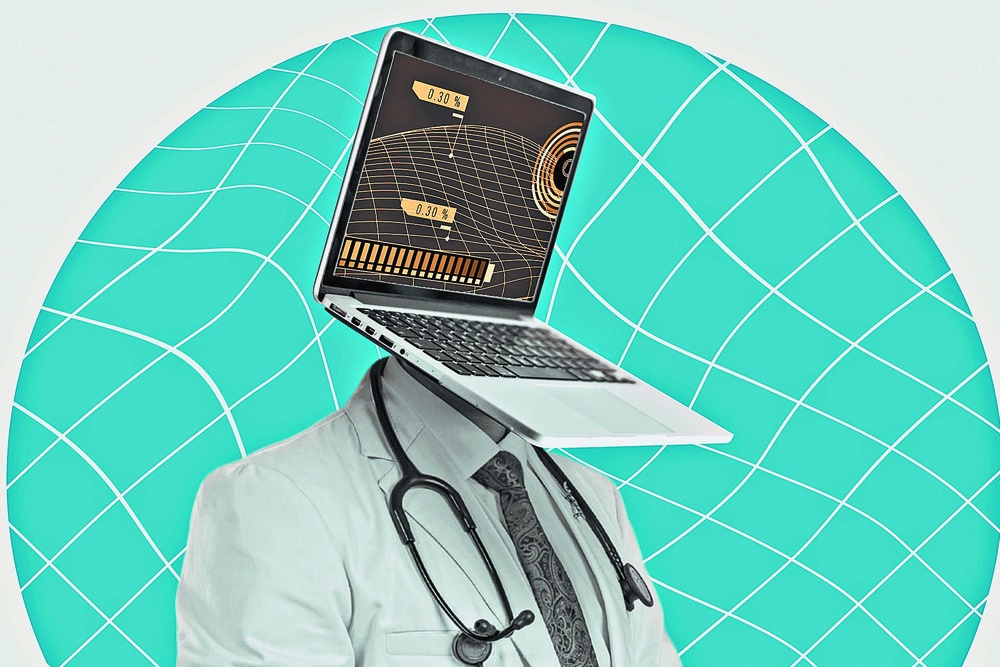 На сто процентов искусственный интеллект работает только в тандеме с живым врачом. 