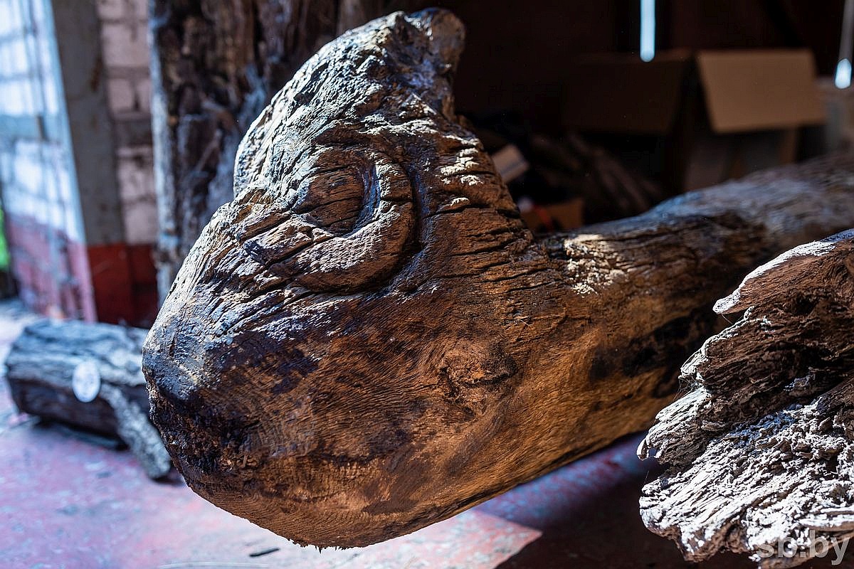 Древесина из городища Менск. Об этих конструкциях известно с 1960-х годов, однако только сейчас их подвергли дендрохронологическому анализу.