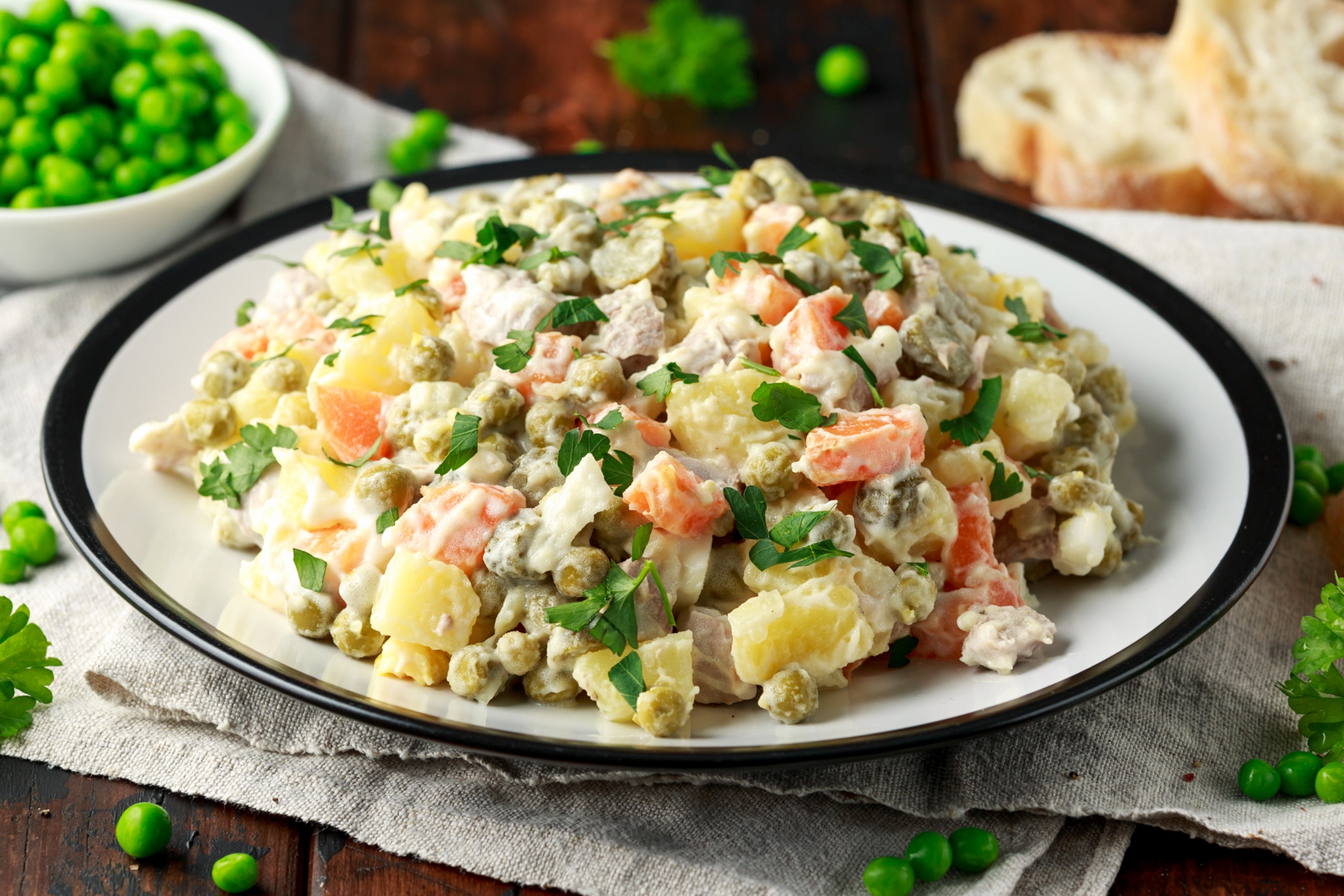 Салат оливье