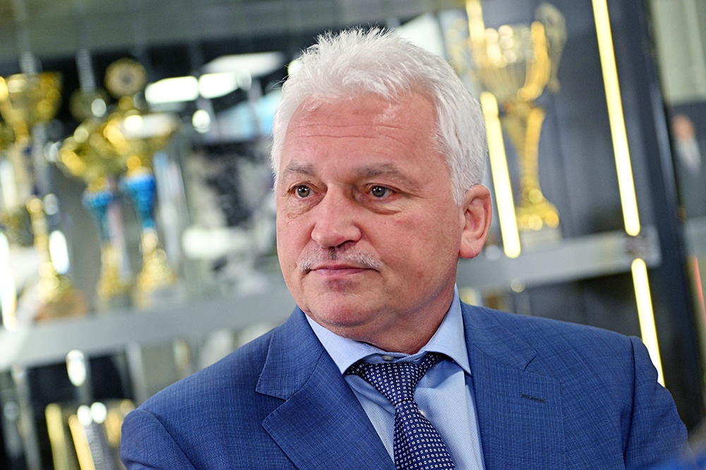 Президент Европейской федерации самбо и Всероссийской федерации самбо Сергей Елисеев.