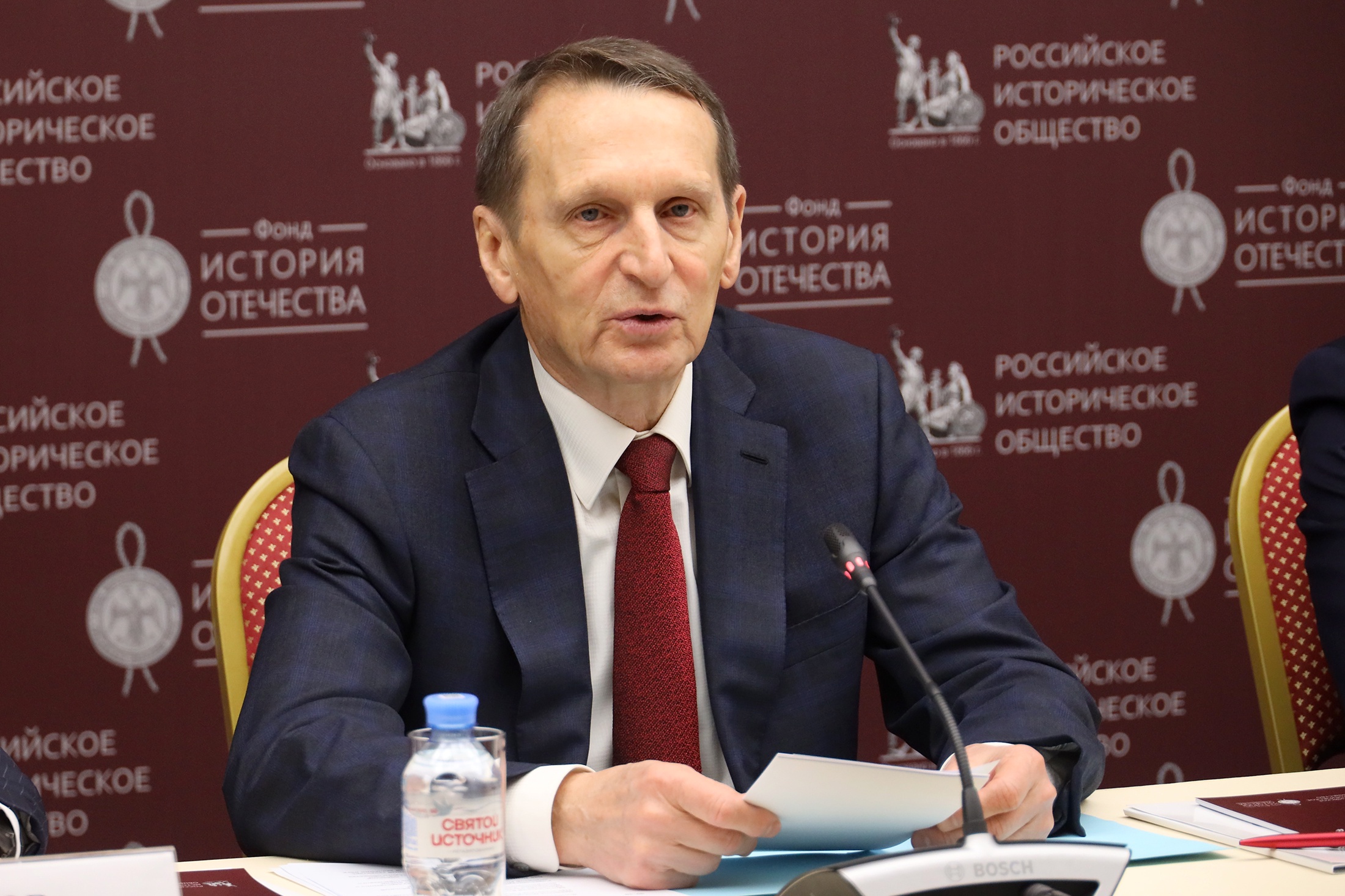 Нарышкин: Заслуженную славу Карамзину принесла его 12-томная "История государства Российского".