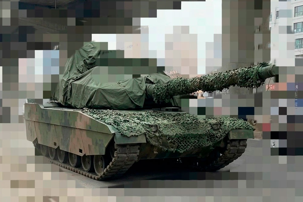 Неизвестный ранее танк сняли на фото в Китае