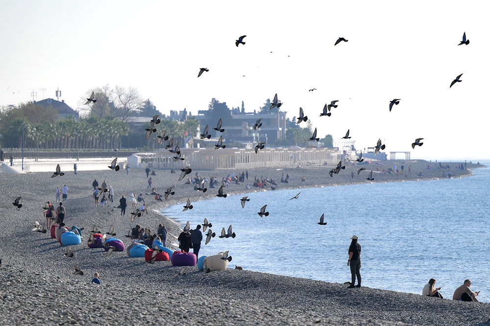 Зимние пляжи позволяют гостям и жителям Кубани наслаждаться отдыхом у моря в любое время года.