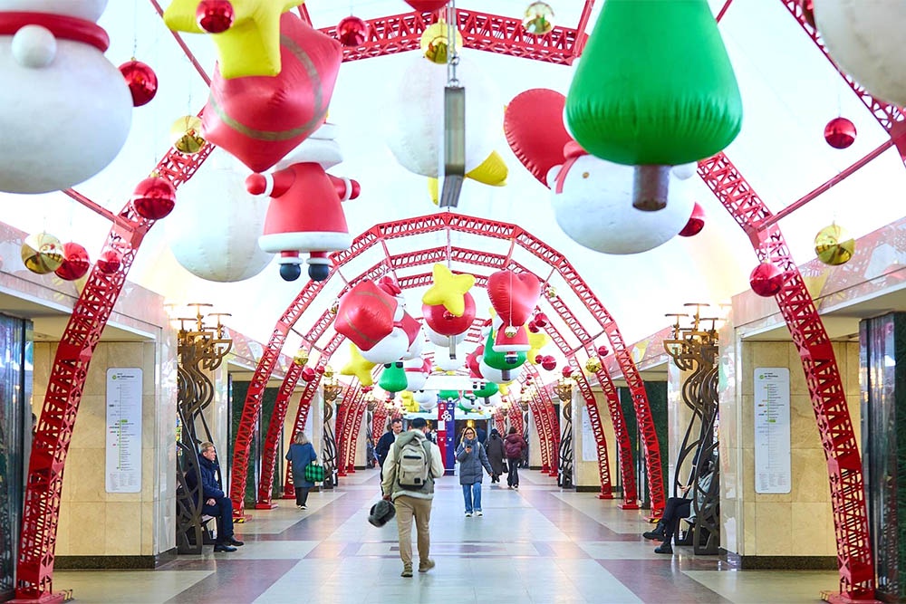 Так сейчас выглядит станция "Трубная" на Люблинско-Дмитровской линии.