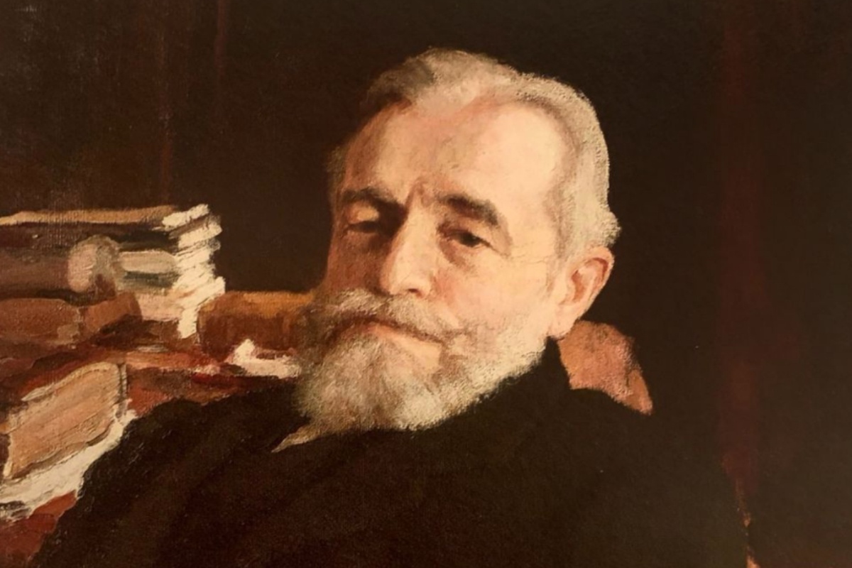 "Портрет Д. Г. фон Дервиза" кисти Валентина Серова. "Портрет Д. Г. фон Дервиза" кисти Валентина Серова.