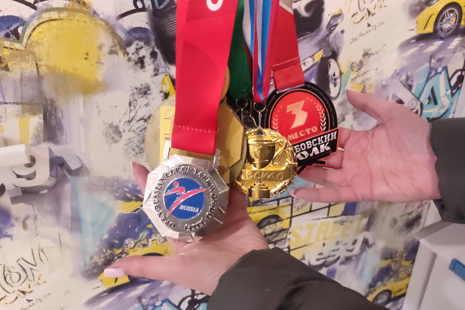 Грамоты и другие награды мальчика - до того, как сосед затеял "токсичный ремонт", парень был спортивным и активным. 