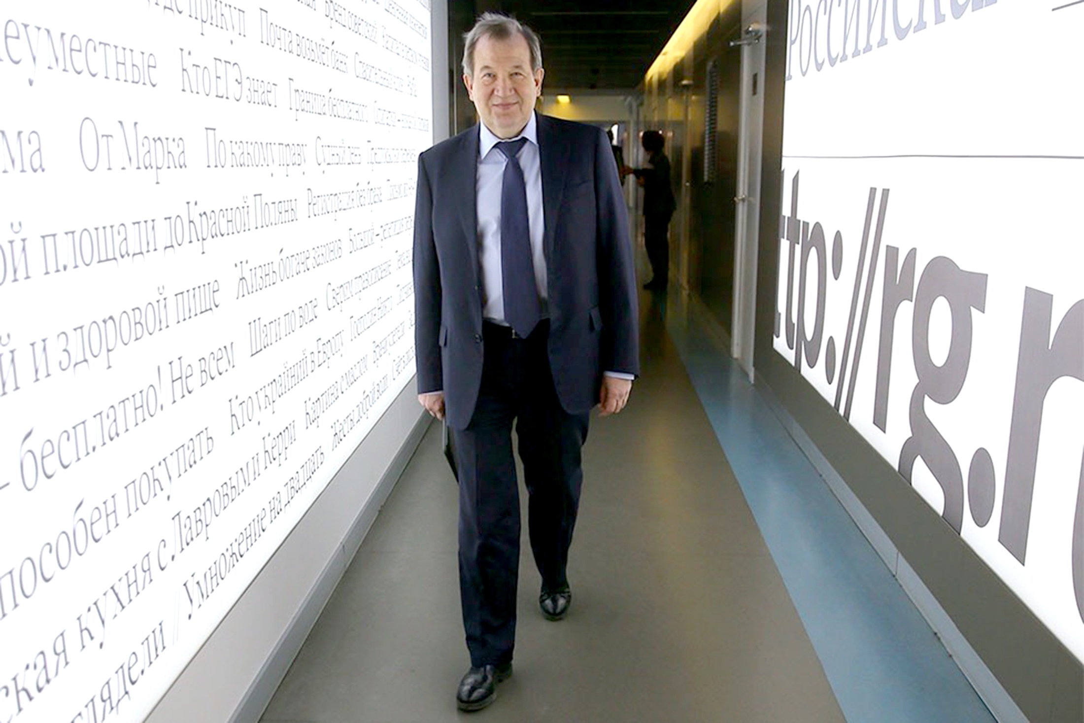 Геннадий Красников в редакции "Российской газеты". Геннадий Красников в редакции "Российской газеты".