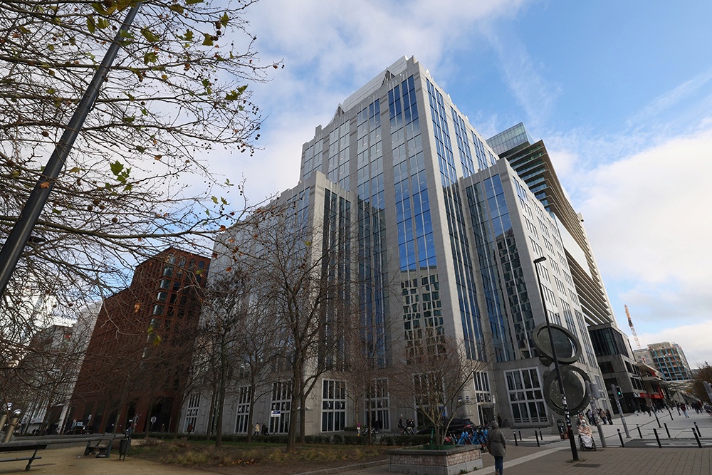 Штаб-квартира Euroclear.