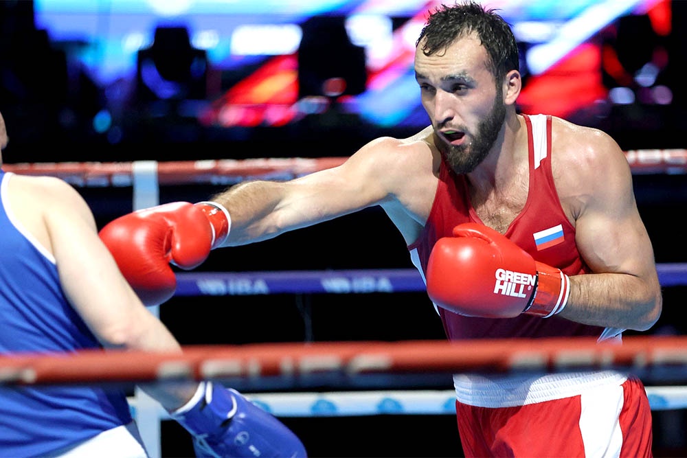 Муслим Гаджимагомедов стал первым в истории отечественного бокса трижды чемпионом мира.