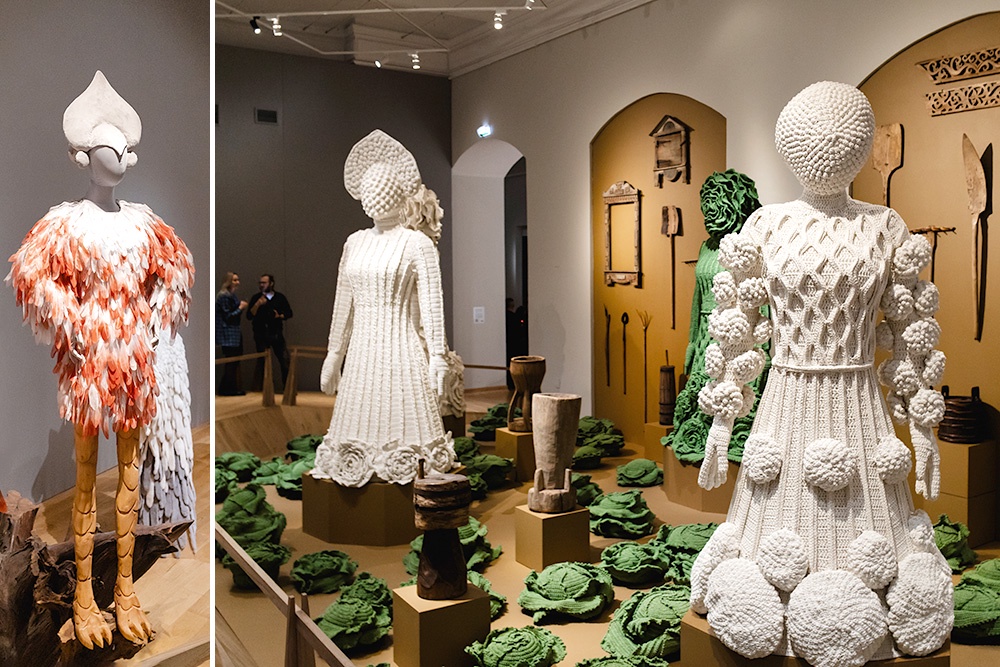 Фрагменты выставки.