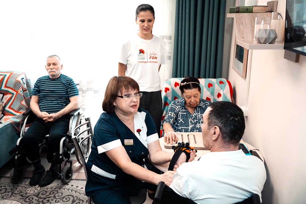 Сызранский геронтопсихиатрический центр получил новое оборудование.