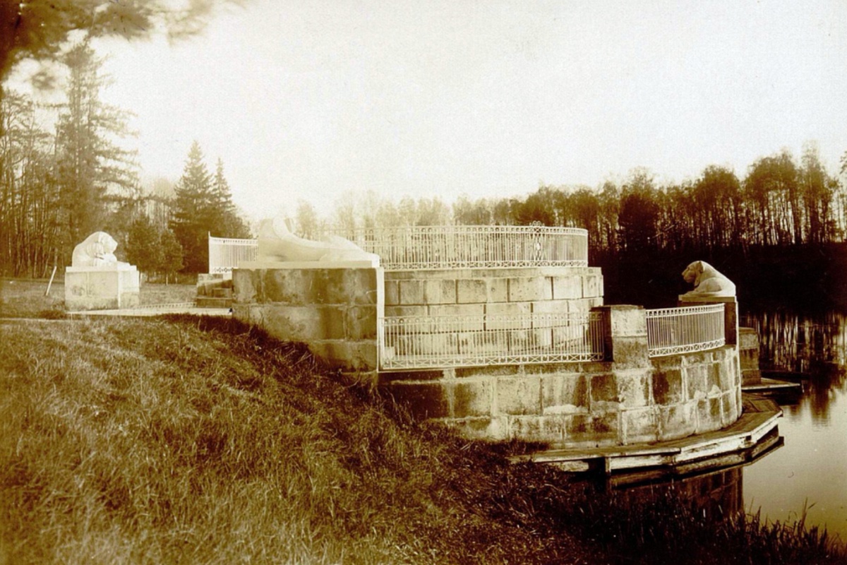 Львиная усадьба в Кузьминках. Начало 1900-х годов.
