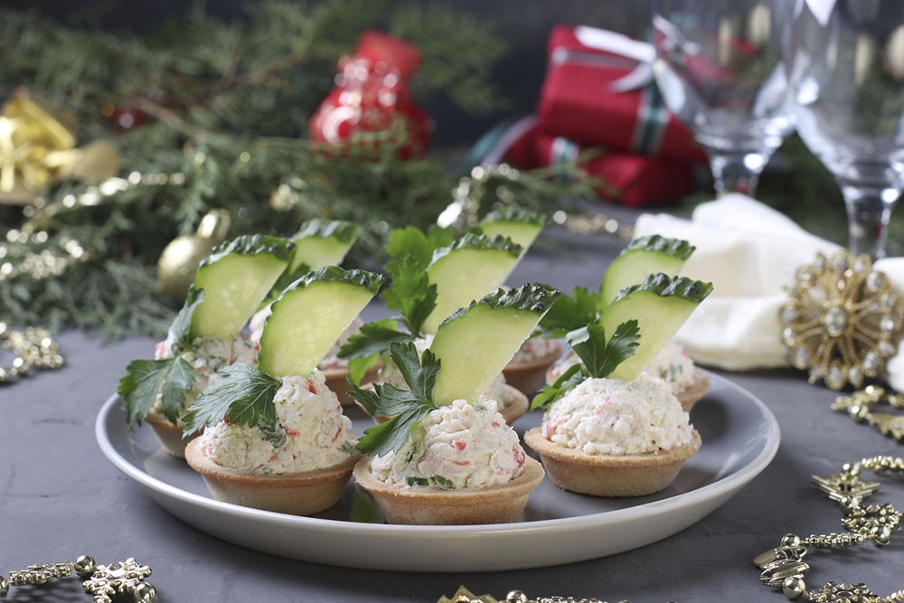 Закуски на новогоднем столе