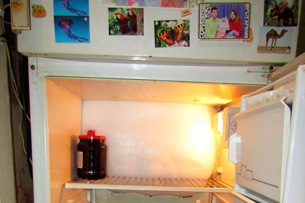 Следователи зафиксировали отсутствие продуктов в холодильнике многодетной семьи.