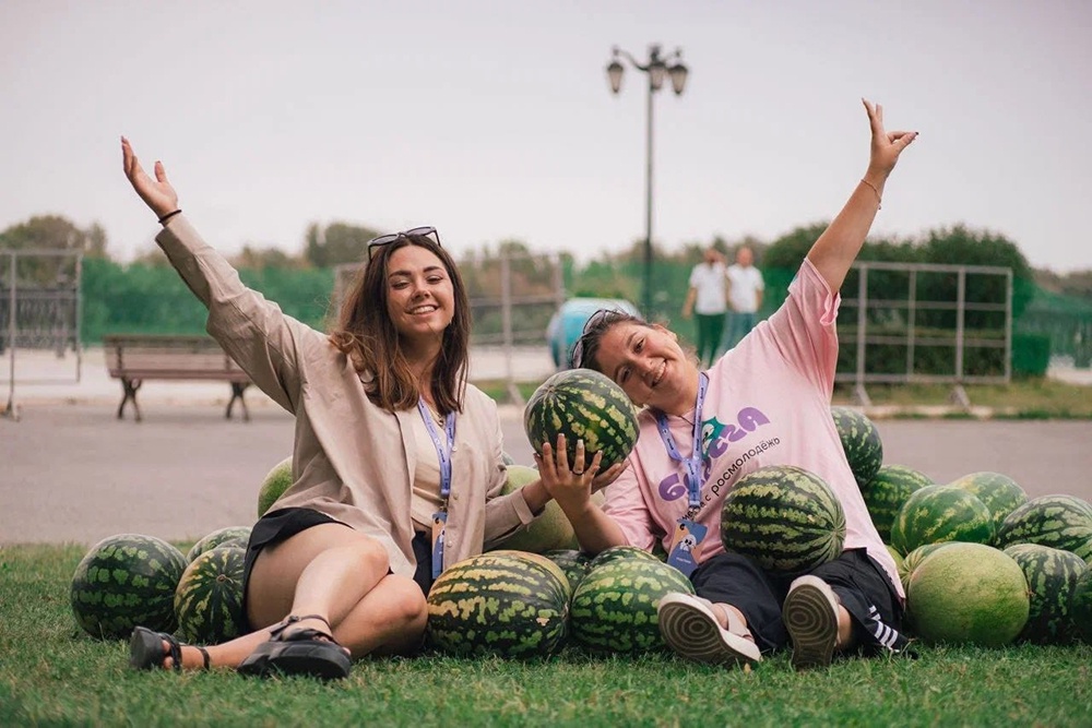 В Астраханской области туристы могут попробовать эксклюзивные сорта арбузов.