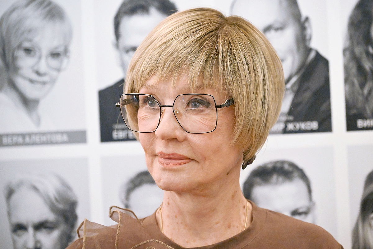 Народная артистка России Вера Алентова.