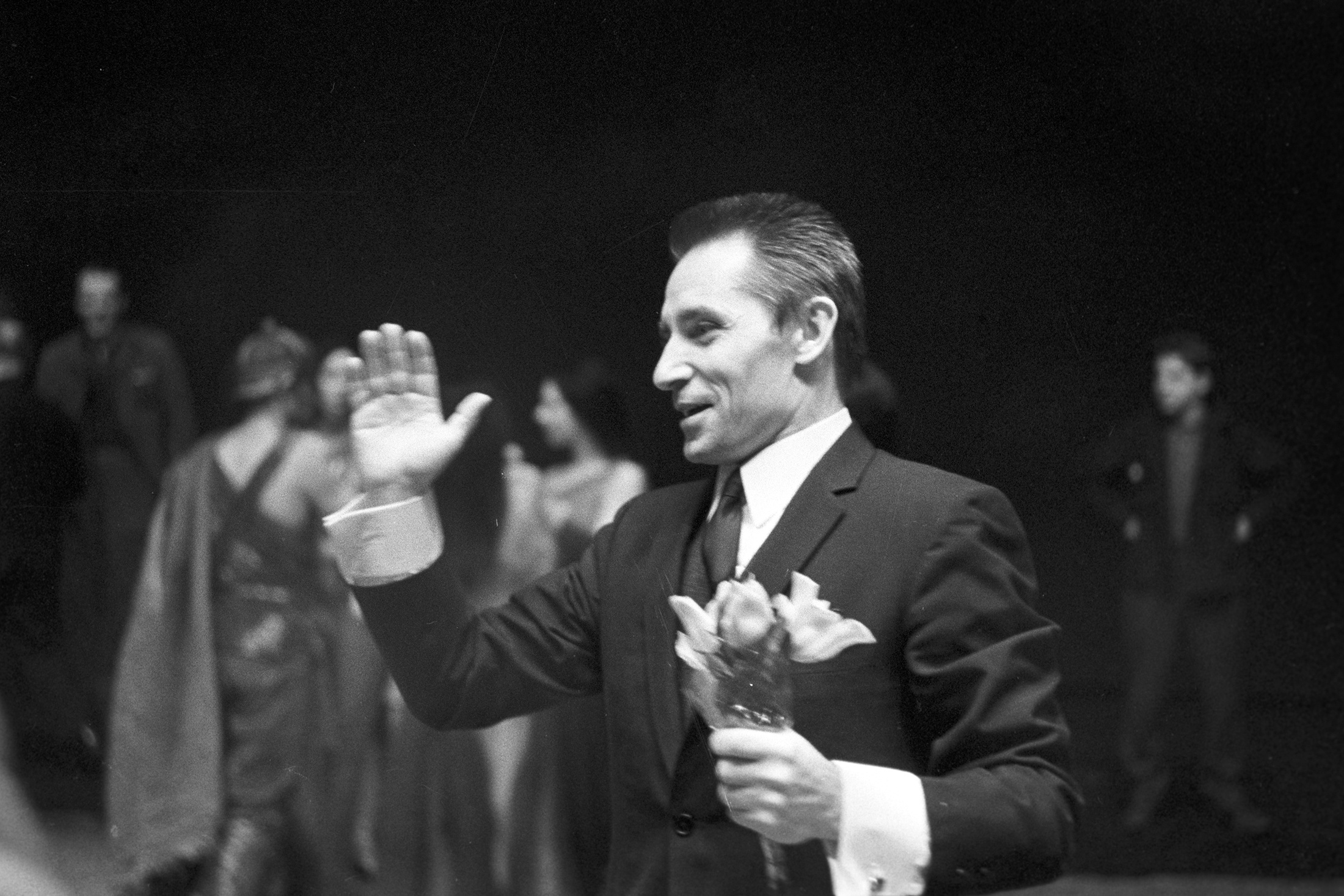 Юрий Николаевич Григорович, режиссер-постановщик балета Арама Хачатуряна "Спартак". Государственный академический Большой театр СССР. 1968 год.