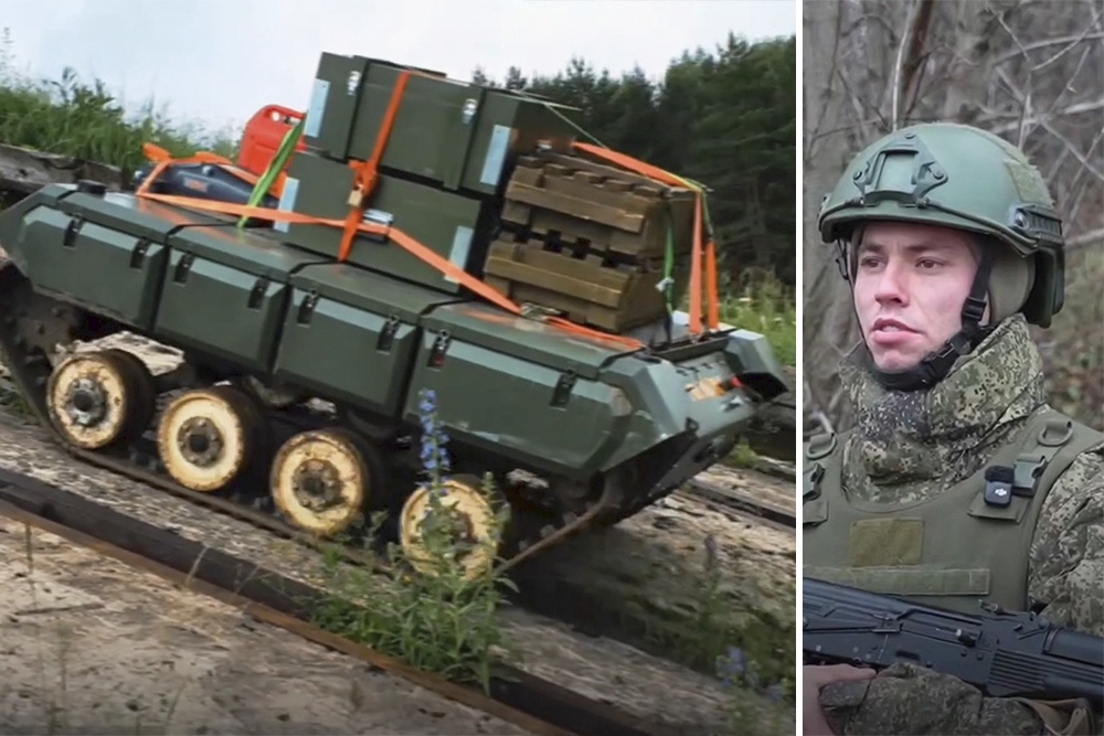 Сержант Сергей Нагайцев свой боевой путь начал в ноябре 2022 года. Сначала воевал в штурмовом подразделении. Получил ранение под Авдеевкой. После восстановления переквалифицировался и теперь возглавляет расчет комплекса "Импульс". Эта наземная робототехническая платформа доставляет на передний край продовольствие, топливо, воду, боеприпасы и другие грузы. "Это куда интереснее, чем даже летать. Колеса, гусеницы - мужчинам это все ближе", - признается боец. Сергей награжден медалью Жукова за успехи на службе.