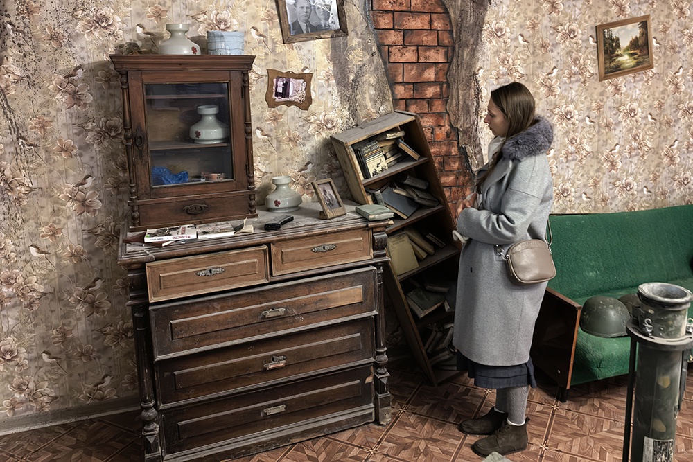 Музейная экспозиция объединила две разные эпохи.