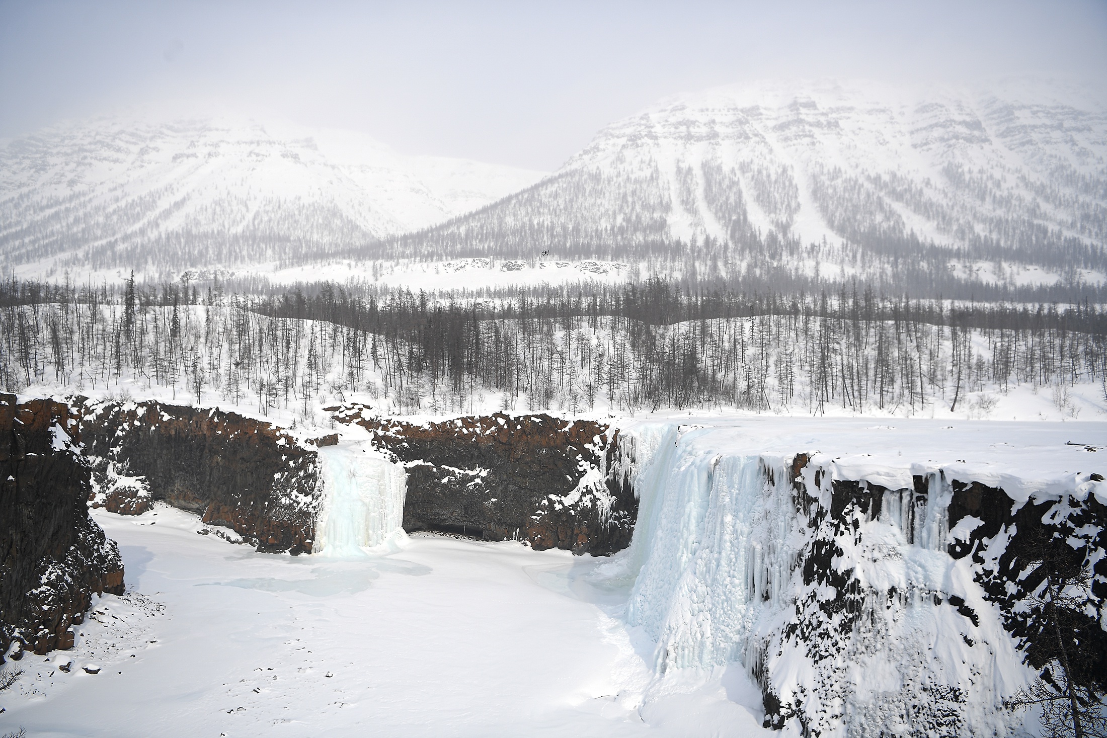 Плато Путорана.