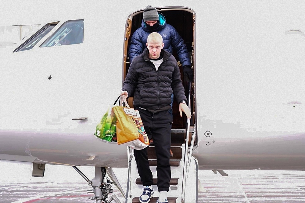 Баскетболист Даниил Касаткин, вернувшийся из Франции в Москву.