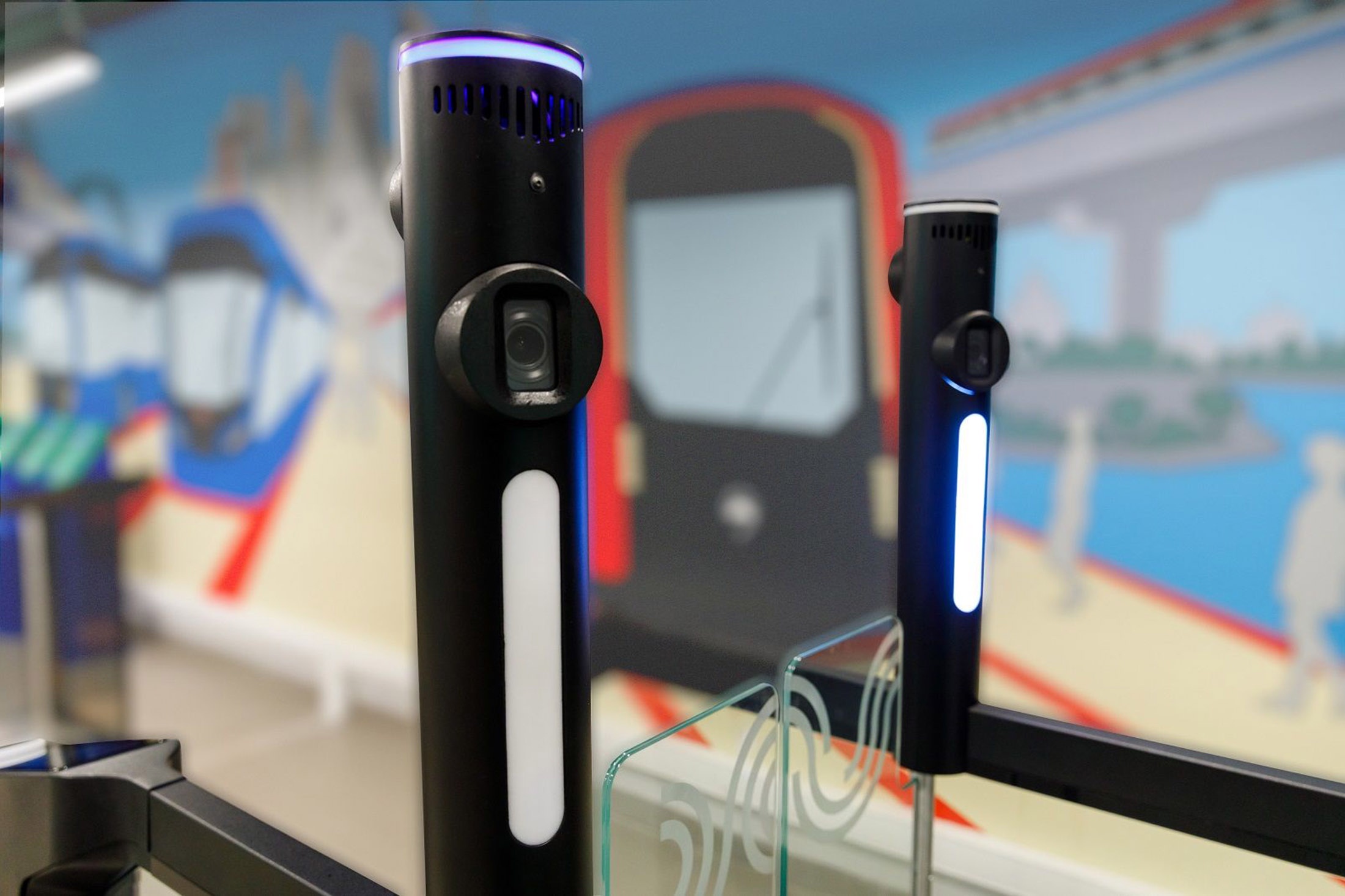 Камеры для оплаты по биометрии - неотъемлемая часть новых турникетов.