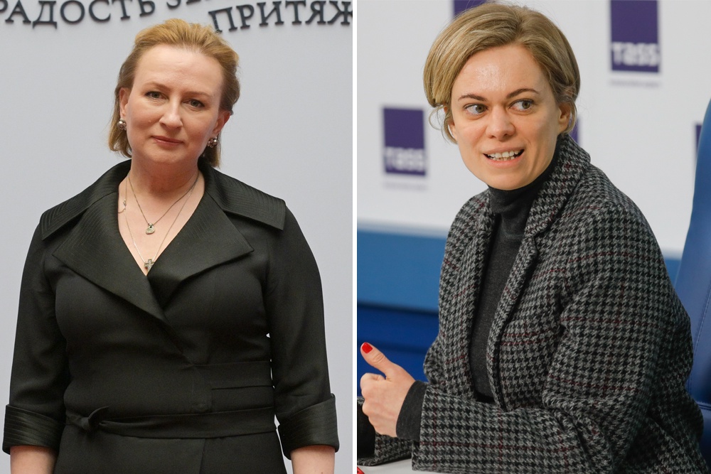 Ольга Галактионова и Екатерина Проничева.