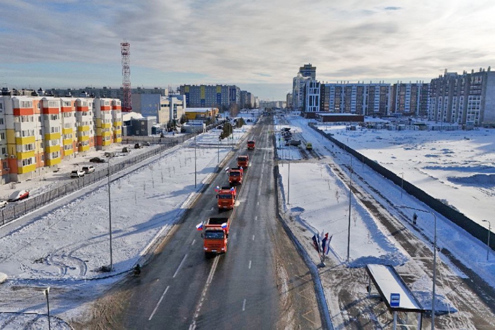 Широкополосный Первомайский проспект стал одной из главных улиц активно застраивающегося района.