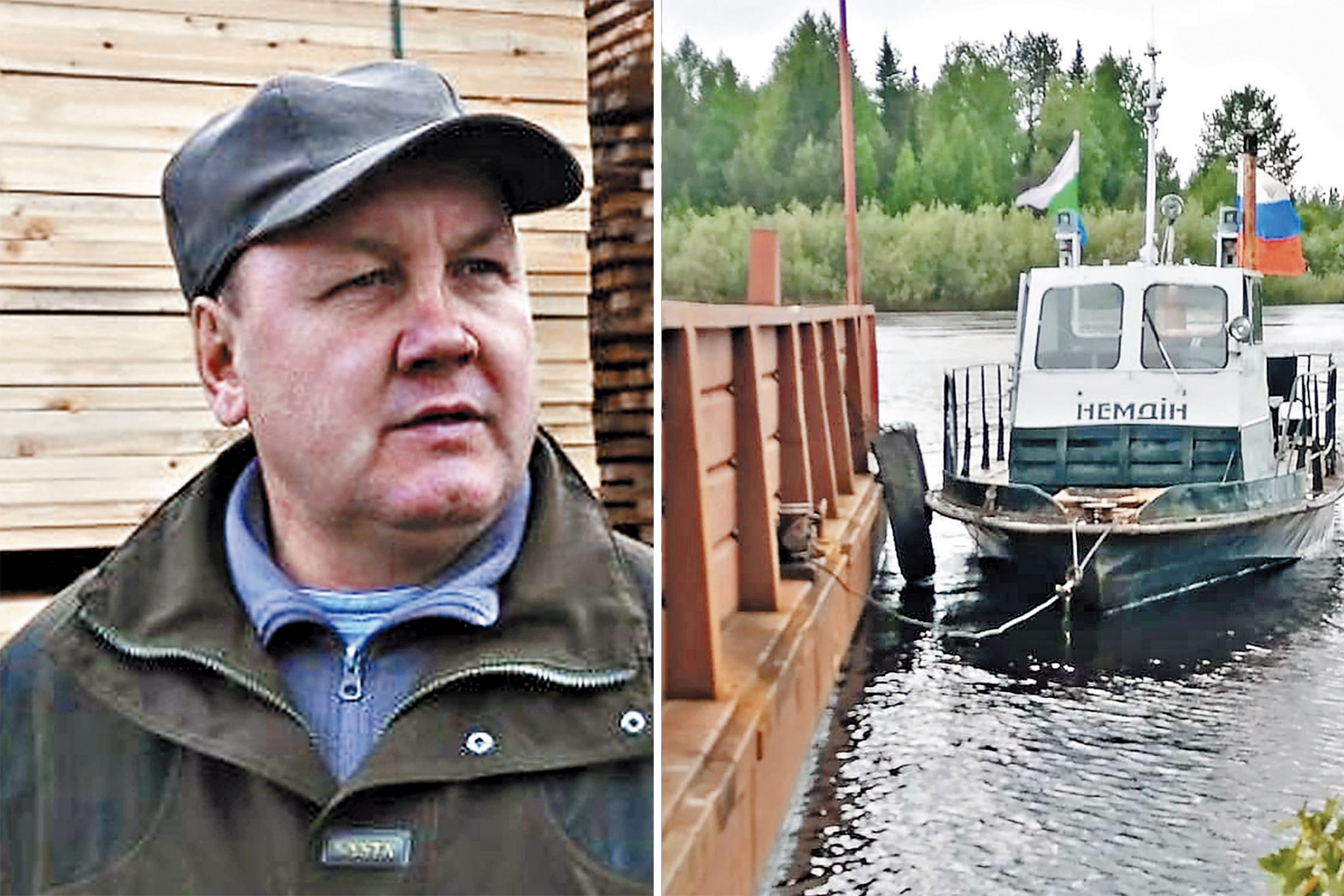 Николай Игнатов согласился помочь местным властям. Он перевозил на своем катере грузы во время ЧС.