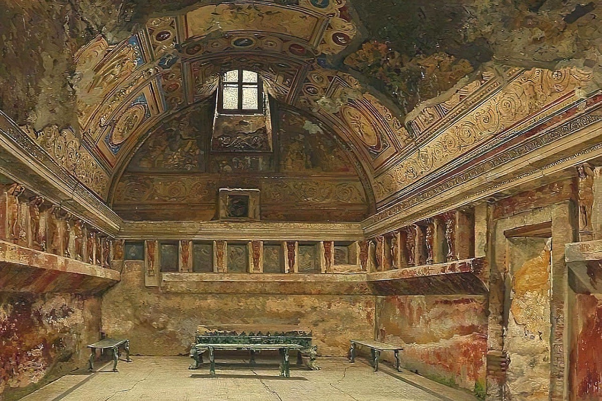 Общественные бани Помпей были далеки от привычного образа римских терм как образца идеальной гигиены.