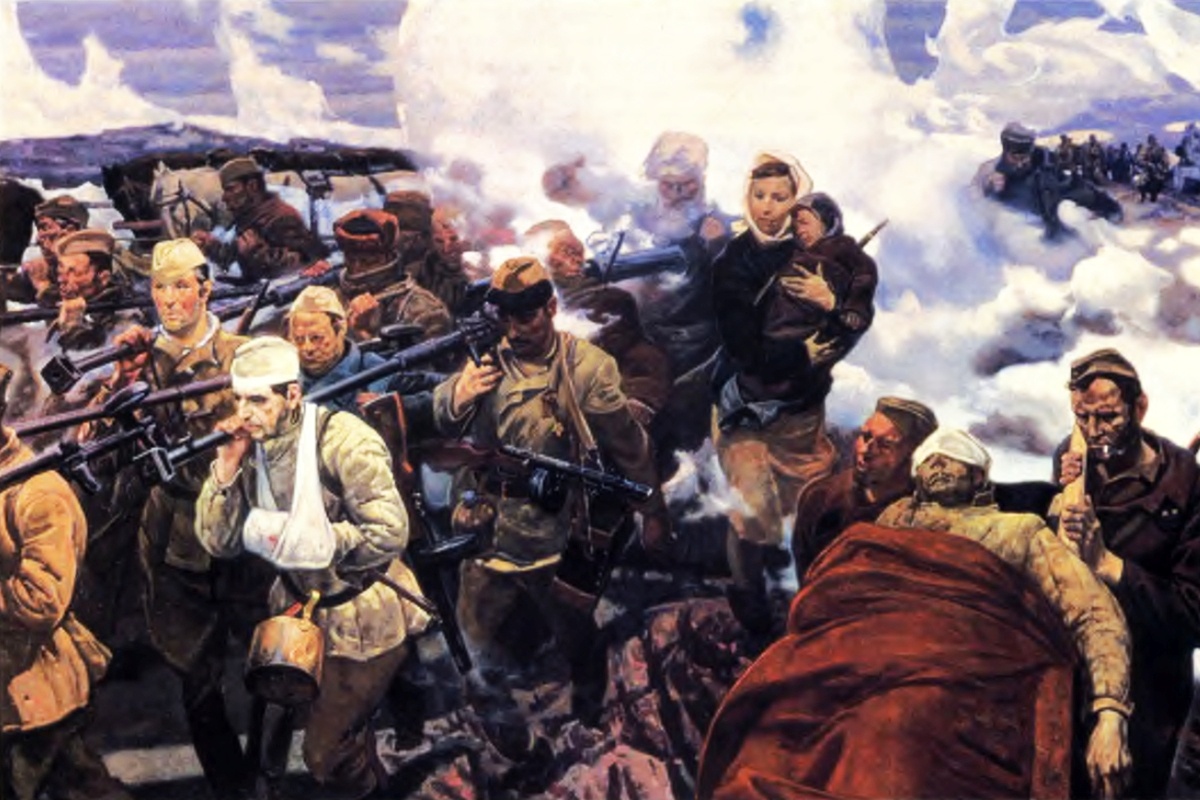 М. И. Самсонов. В боях за Отчизну. 1987 г.