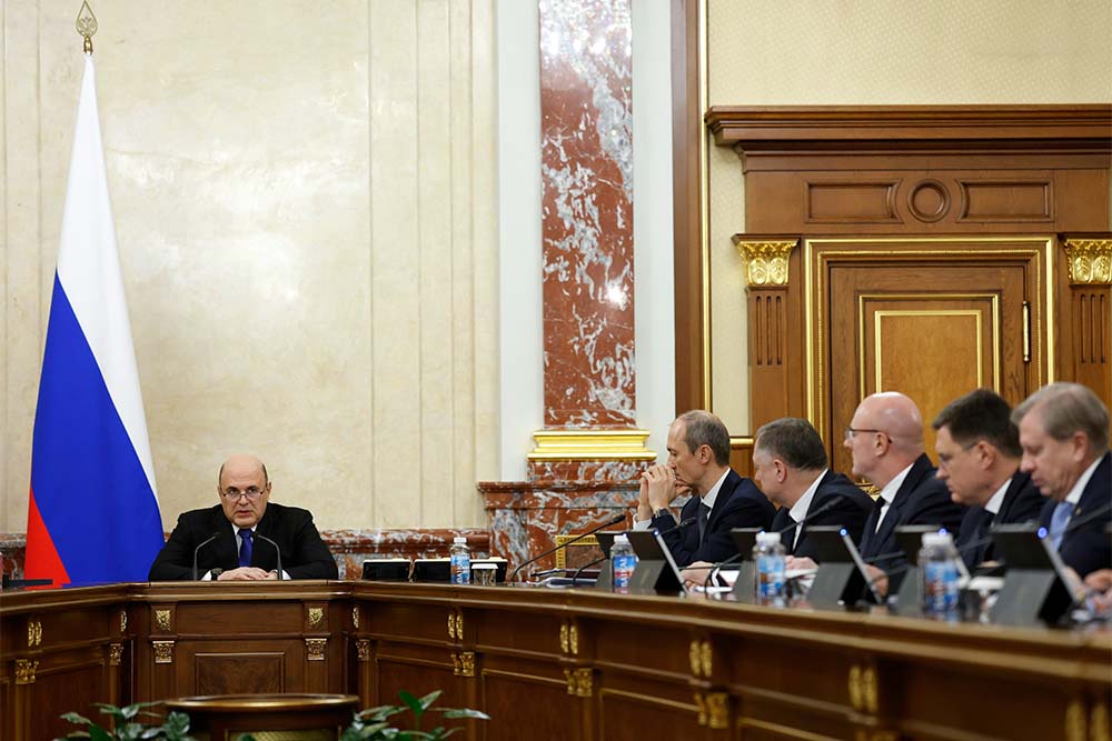 Михаил Мишустин провел первое в этом году заседание правительства.