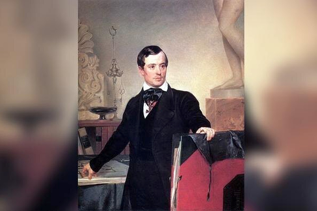 Мужчина упал рядом с этим портретом кисти Карла Брюллова. А потом внизу полотна заметили трещину.