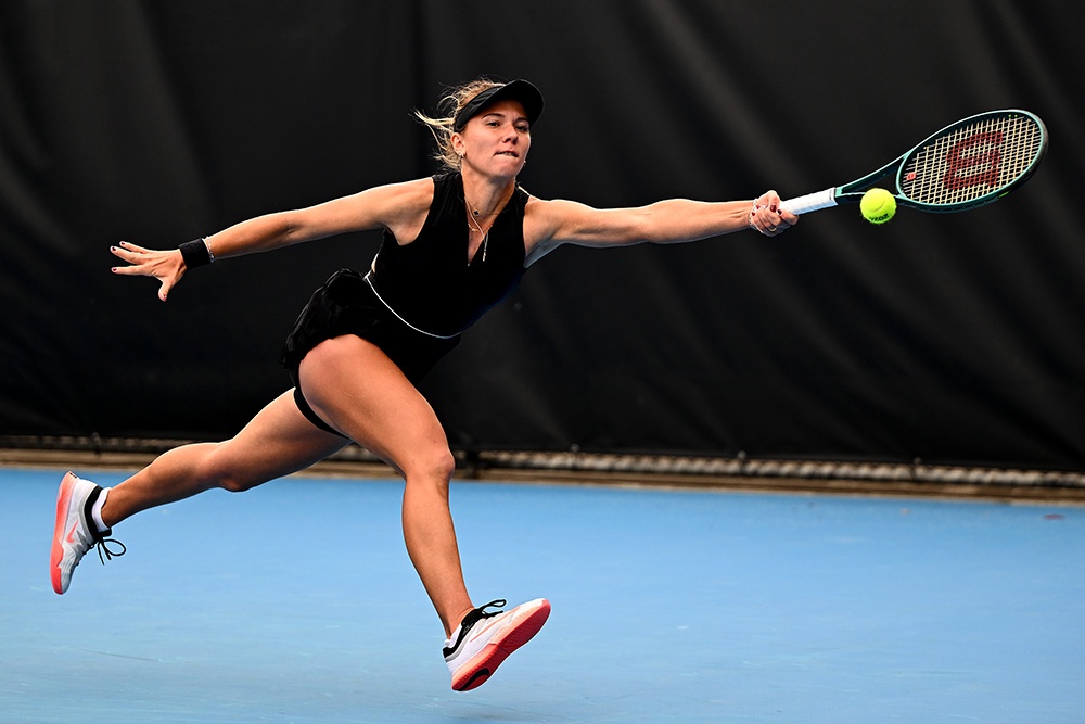 Оксана Селехметьева лишь с пятой попытки смогла пробиться во второй круг на турнире "Большого шлема".