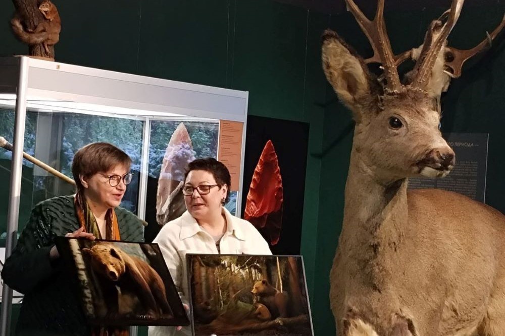 Выставка "Топоры и медведи" - совместный проект Ярославского музея и РАН.