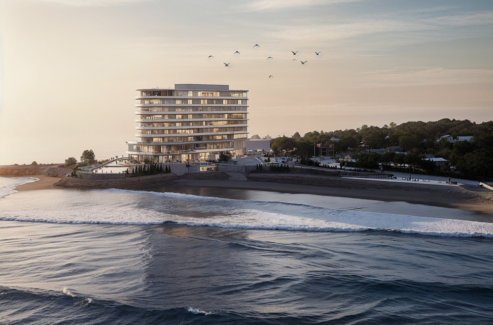 Новый отель на побережье Каспия станет еще одним центром притяжения туристов. 