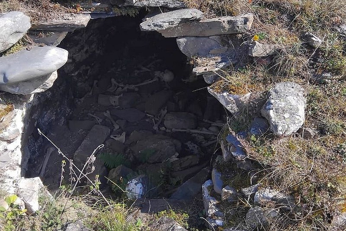 Останки находились внутри заброшенного колодца, сооруженного в XIX веке и найденного во время строительства в 1994 году кампуса местного университета.