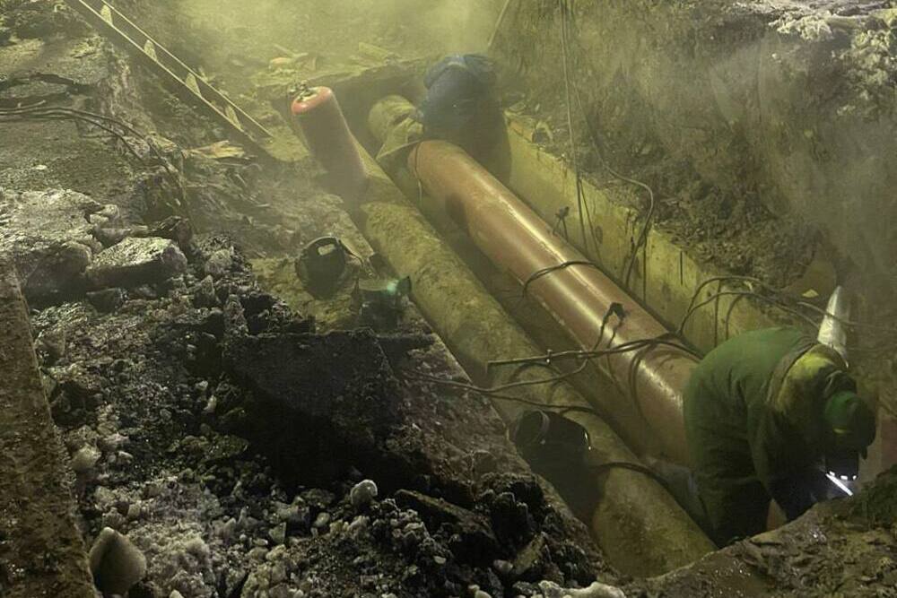 В курском Железногорске закончены работы по устранению последствий крупной коммунальной аварии.