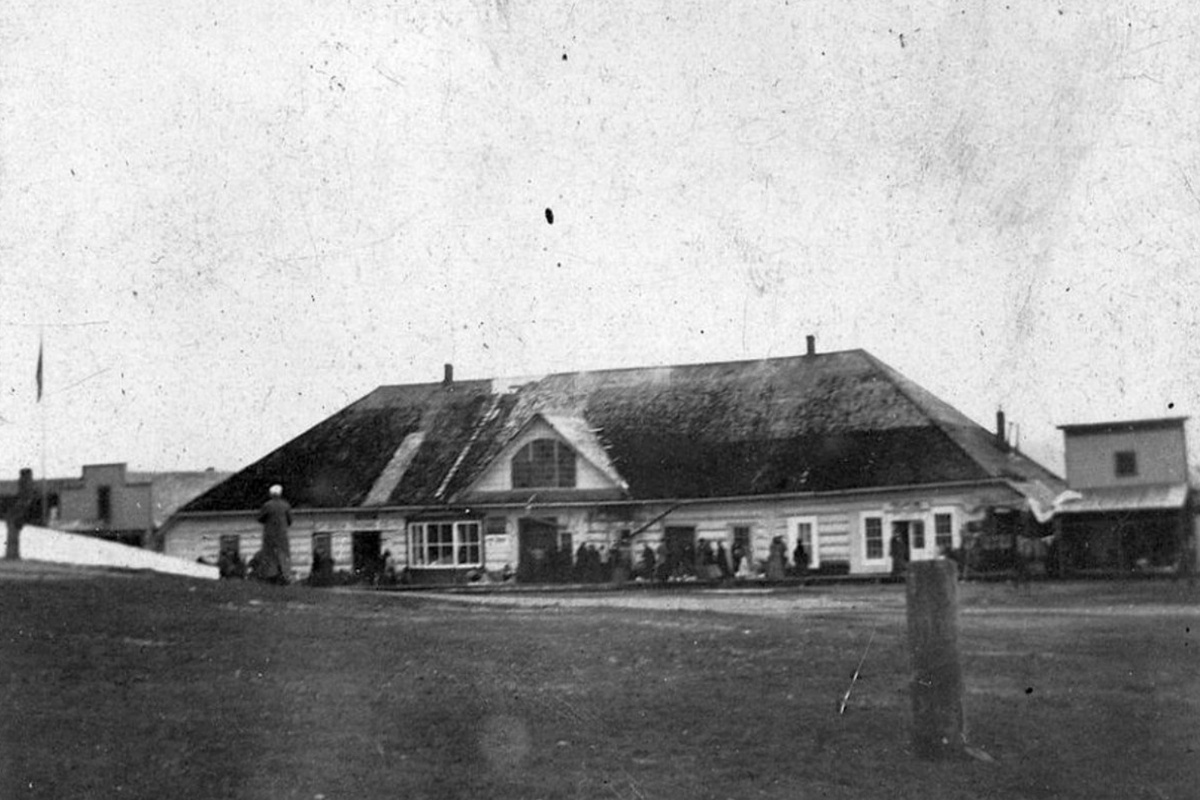 Русский торговый дом на Аляске.