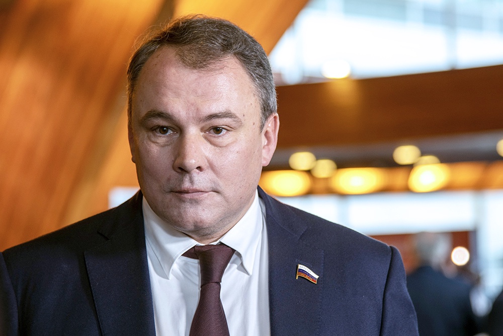 Заместитель председателя Государственной Думы РФ Петр Толстой.