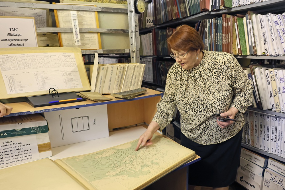 В 2026 году у Галины Шепоренко юбилей - 55 лет службы на Метеогорке.