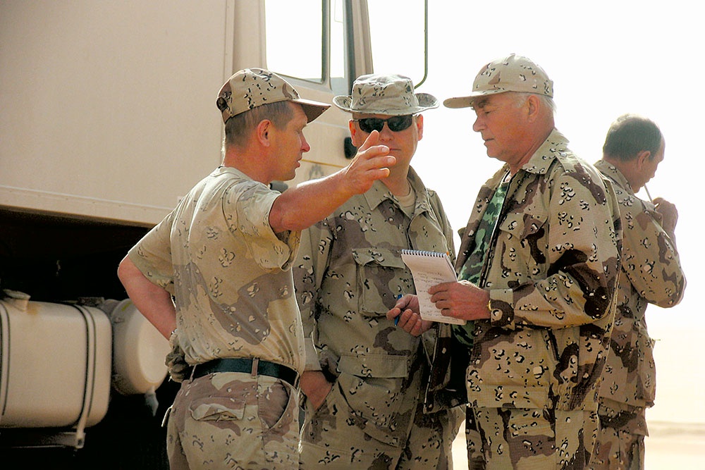 Н.А. Молодняков на показе танка Т-90С в Саудовской Аравии.